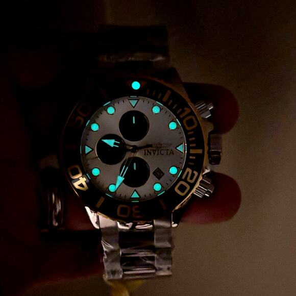 Invicta Grand Diver 48589 Men’s Chronograph 52mm Stainless Steel 100M NIBWT - Picture 16 of 17